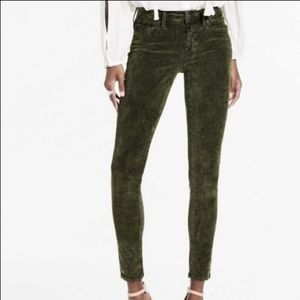 Like new Lucky olive velvet pants